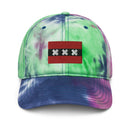 Amsterdam Flag Tie Dye Dad Hat