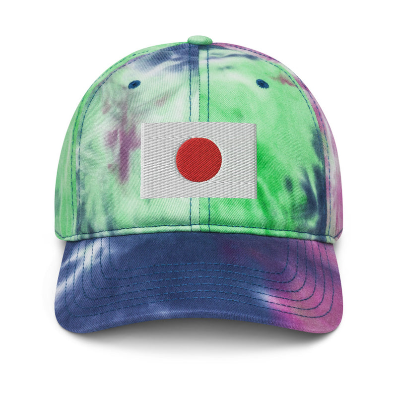 Japan Flag Tie Dye Dad Hat