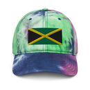 Jamaica Flag Tie Dye Dad Hat