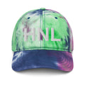 HNL Honolulu Airport Code Tie Dye Dad Hat