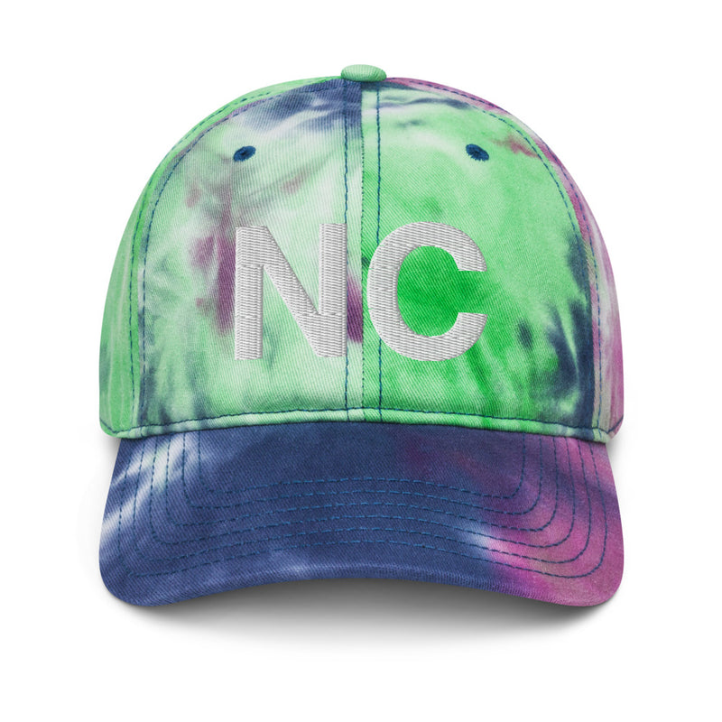 North Carolina NC Tie Dye Dad Hat