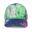 MKE Milwaukee Airport Code Tie Dye Dad Hat