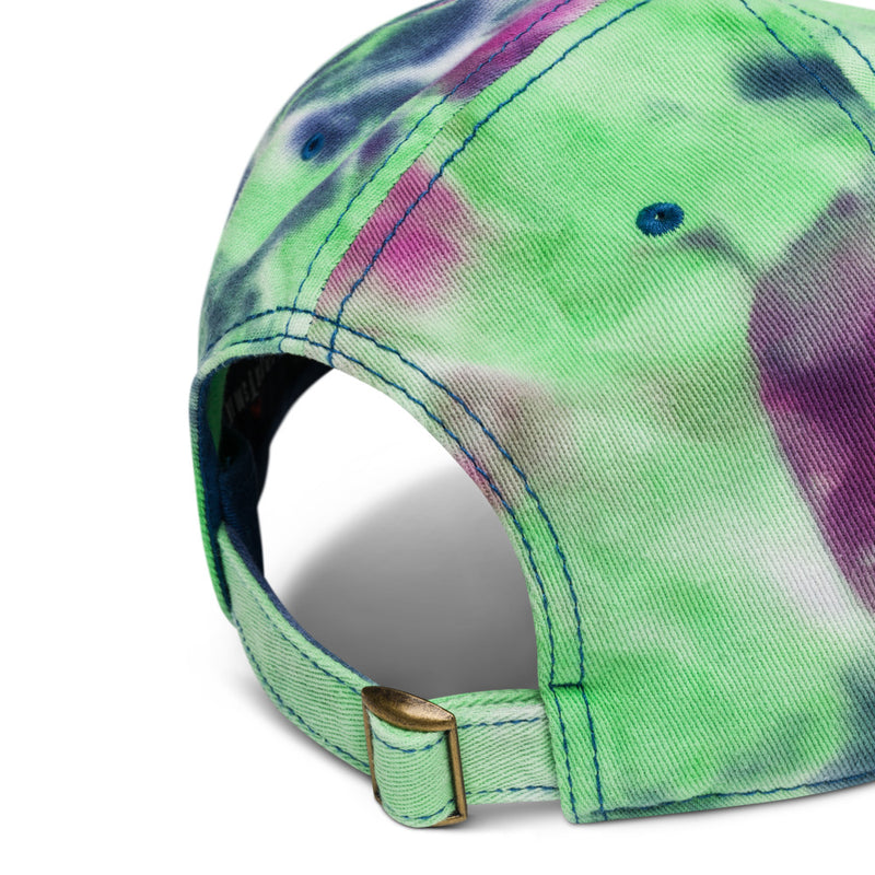 828 Asheville NC Area Code Tie Dye Dad Hat