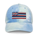 Hawaii Flag Tie Dye Dad Hat