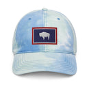 Wyoming Flag Tie Dye Dad Hat
