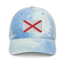 Alabama Flag Tie Dye Dad Hat
