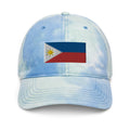 Philippines Flag Tie Dye Dad Hat