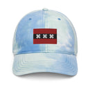 Amsterdam Flag Tie Dye Dad Hat