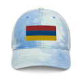 Armenia Flag Tie Dye Dad Hat