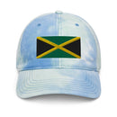 Jamaica Flag Tie Dye Dad Hat