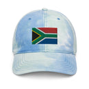 South Africa Flag Tie Dye Dad Hat
