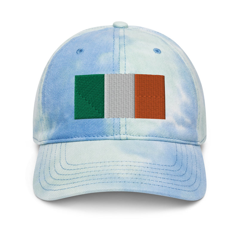 Ireland Flag Tie Dye Dad Hat