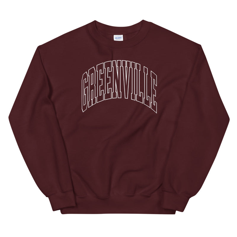 Greenville SC Collegiate Style Sweatshirt