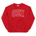 OBX Outer Banks NC Collegiate Style Sweatshirt