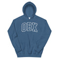 OBX Outer Banks NC Collegiate Style Hoodie