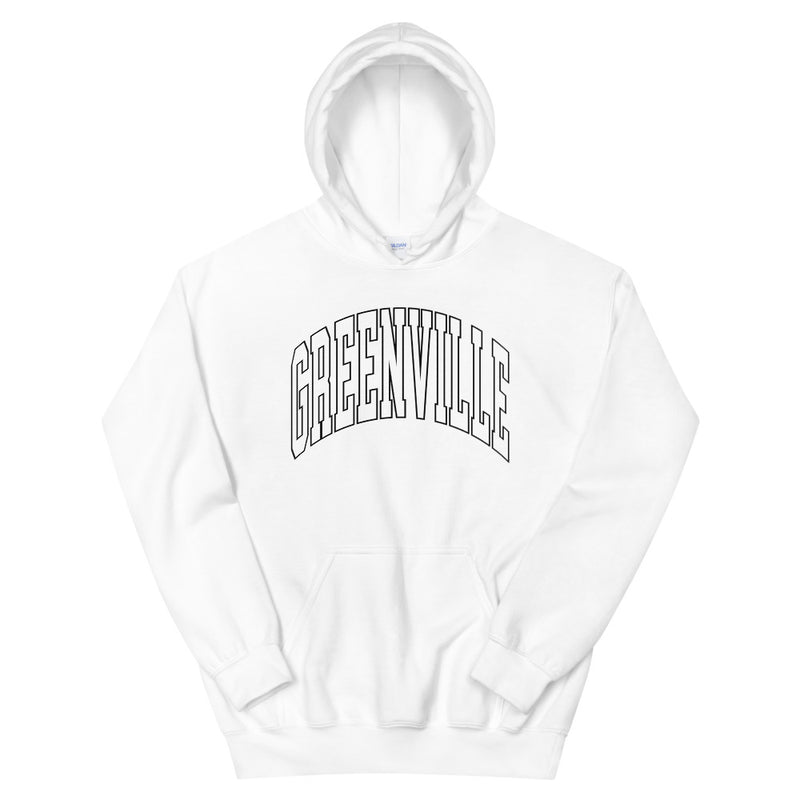 Greenville SC Collegiate Style Hoodie