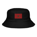 Moroccan Flag Terry Cloth Bucket Hat