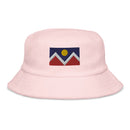Denver Colorado Flag Terry Cloth Bucket Hat