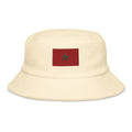 Moroccan Flag Terry Cloth Bucket Hat