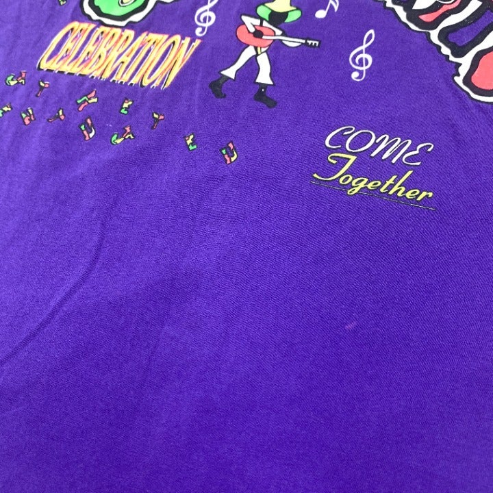 90s Juneteenth Celebration T-shirt Size L Made in USA