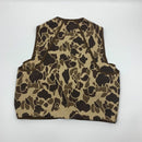 Vintage Black Sheep Duck Camo Hunting Vest Size L