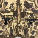 Vintage Black Sheep Duck Camo Hunting Vest Size L