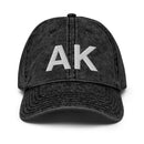 Alaska AK Faded Dad Hat