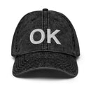 Oklahoma OK Faded Dad Hat
