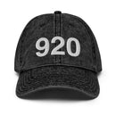 920 Green Bay Area Code Faded Dad Hat