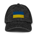 Flag of Ukraine Faded Dad Hat.
