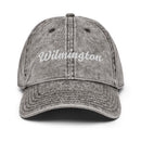 Script Wilmington NC Washed Out Dad Hat