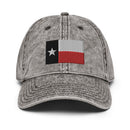 Black and Red Texas Flag Faded Dad Hat