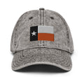 Orange Texas Flag Faded Dad Hat