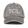TCL Tuscaloosa Airport Code Faded Dad Hat