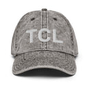 TCL Tuscaloosa Airport Code Faded Dad Hat
