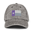 Purple Texas Flag Faded Dad Hat