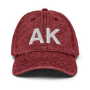 Alaska AK Faded Dad Hat