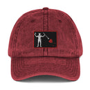 Blackbeard Pirate Flag Faded Dad Hat