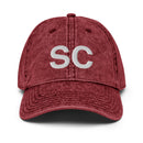South Carolina SC Faded Dad Hat