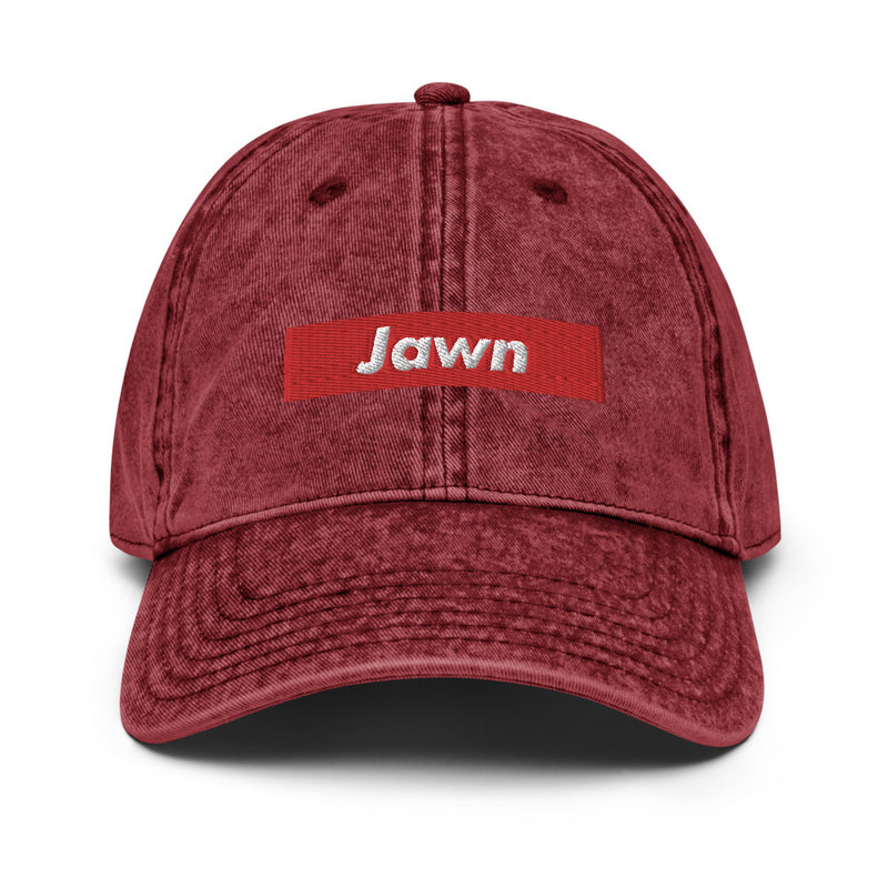Philadelphia Jawn Box Logo Faded Dad Hat