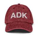 ADK Adirondack Mountains Upstate NY Faded Dad Hat