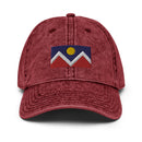 Denver Colorado Flag Faded  Dad Hat