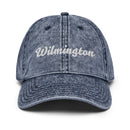 Script Wilmington NC Washed Out Dad Hat