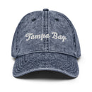 Script Tampa Bay FL Faded Dad Hat