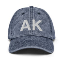 Alaska AK Faded Dad Hat