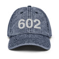 602 Phoenix Area Code Faded Dad Hat