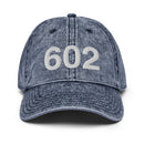 602 Phoenix Area Code Faded Dad Hat