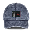 Blackbeard Pirate Flag Faded Dad Hat