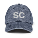 South Carolina SC Faded Dad Hat