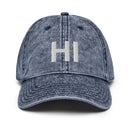 Hawaii HI Faded Dad Hat